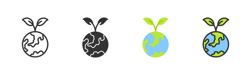 Natural Icon Pack In Multiple Styles