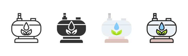 Biofuel Icon Pack In Multiple Styles