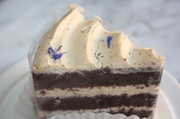 Earl Grey Cream Chocolate Cake
