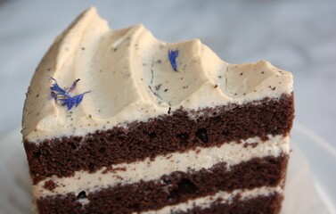 Earl Grey Cream Chocolate Cake
