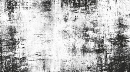 Obraz premium Abstract grunge black and white distressed texture background Stock Illustration