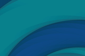 Abstract blue gradient background with smooth, flowing waves and layered curves. Ideal for modern design projects, presentations, websites, or flyers. High-resolution vector art perfect EPS 10