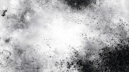 Abstract grunge black and white distressed texture background Stock Illustration