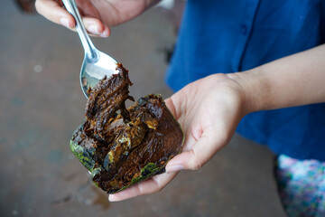 Diospyros nigra, the black sapote, is a species of persimmon. The black sapote, also known as the chocolate pudding fruit. Exotic Fruit from Mexico. Black Pudding Fruit.	