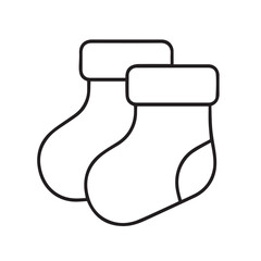 Baby Care Line Icons Minimal Line