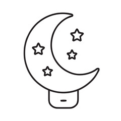 Baby Care Line Icons Minimal Line