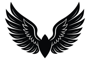 Fototapeta premium chicken wings vector art