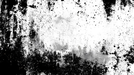 Fototapeta premium Abstract grunge black and white distressed texture background Stock Illustration