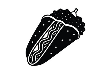 doner kebab vector art