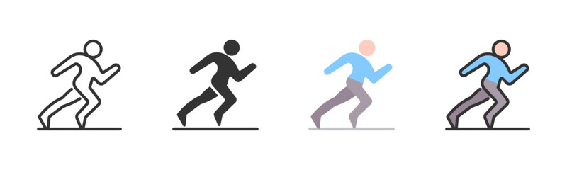 Physical Therapy Icon Pack In Multiple Styles