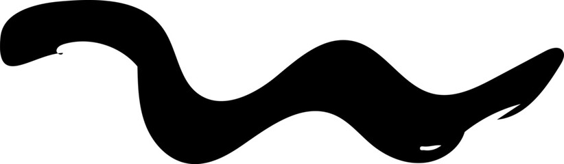 Wavy Abstract Line Element
