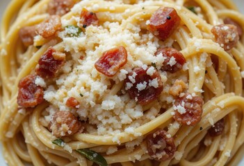 spaghetti with tomato sauce
