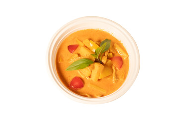Authentic Thai Red Curry Meal - Delicious Spicy Dish