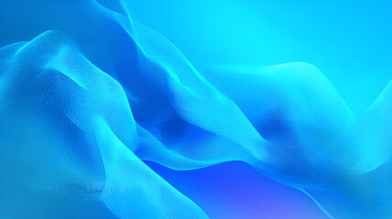 Obraz premium blue fractal glass gradient colorful wave blurred background, noise textured abstract transparent glass trendy wallpaper, for web, banner, fashion, technology Stock Illustration