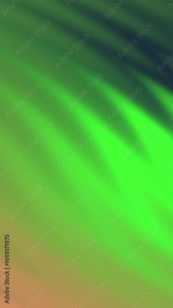 Poster organic green flowing pattern background video with smooth shadow transitions