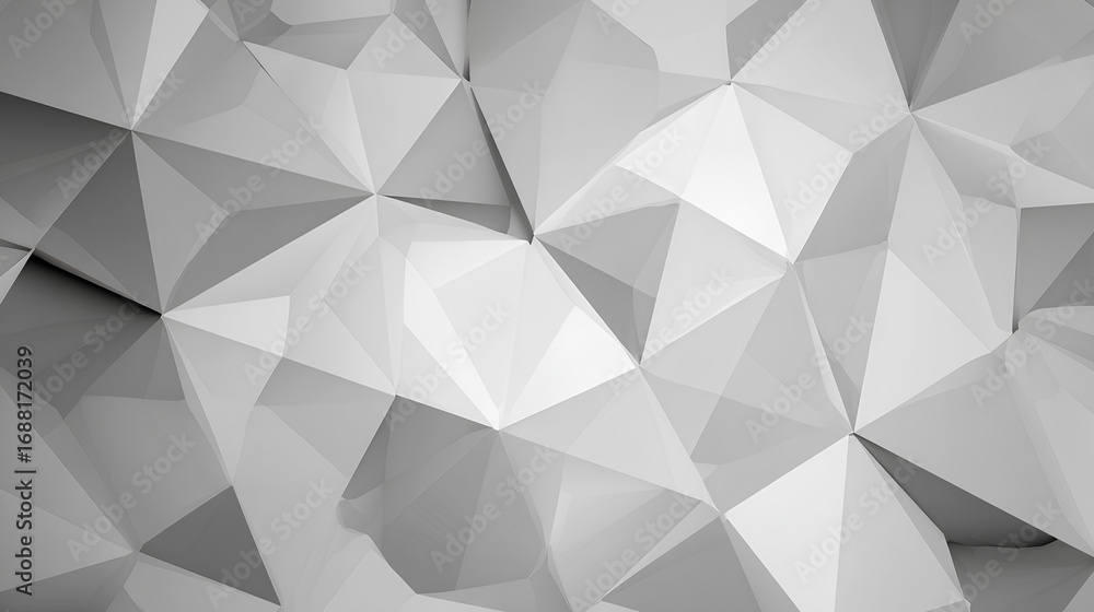 Poster gray triangle polygon geometric pattern abstract background