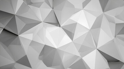 Fototapeta premium Gray triangle polygon geometric pattern abstract background