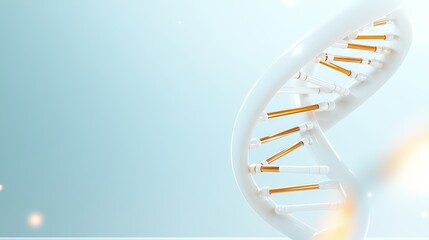 Illustration of DNA Bioscience and Healthcare Concepts