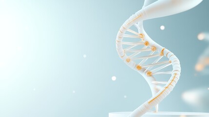 Illustration of DNA Bioscience and Healthcare Concepts