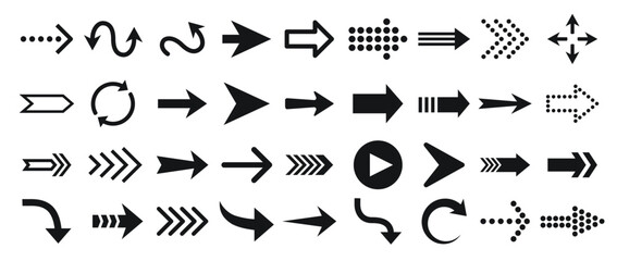 arrow icon arrows pictograms buttons web cursors.