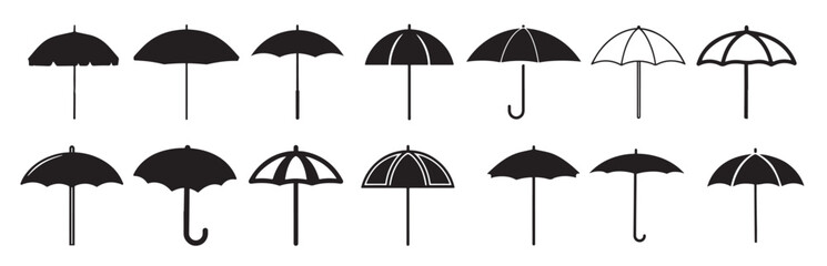  beach umbrella silhouette.