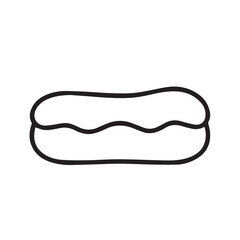 Dessert Line Icons Cozy Illustration