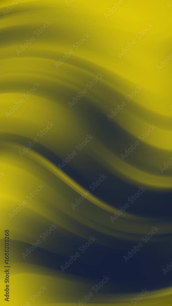 Poster abstract fluid art animation in golden hues, creating a mesmerizing visual experience