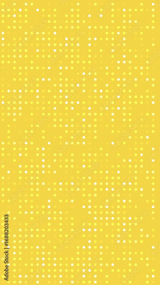Poster abstract gold background with tiny white dots animation for festive events