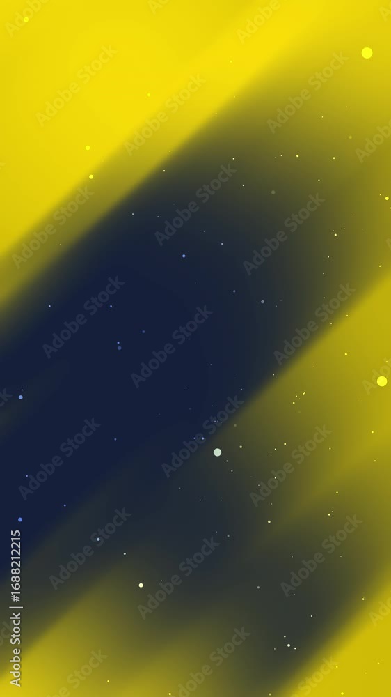 Poster golden glow with cascading gradients and subtle particle effects creates stunning visuals
