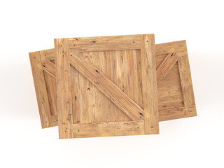 Wooden boxes