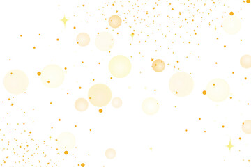 Golden bokeh and star light effects PNG, a vibrant overlay of soft circles and glittering particles for festive designs.

