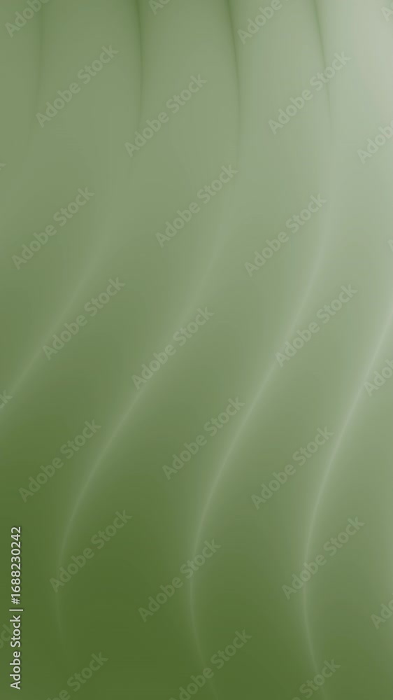 Aufkleber abstract green gradient waves seamless loop background for presentations and displays