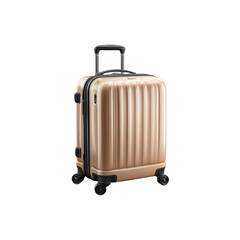 Elegant Champagne Gold Carry-on Suitcase - Perfect for Travel