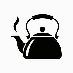 teapot isolated on white