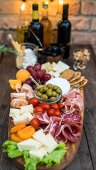 Outdoor Cheese & Charcuterie Board