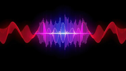 sound wave background