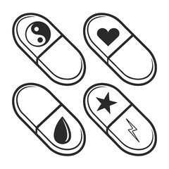 flat icon with shadow vector eps 10