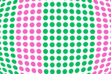 Set of Distorted dotted pattern, seamless dotted pattern