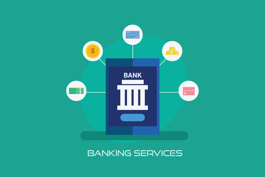Banking application offering a range of services including account statements, deposits, investments, loans, fund transfers, and payments.