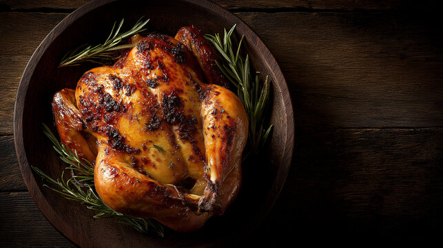 Homemade Roasted Spatchcock Chicken with Herbs