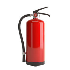 fire extinguisher on white background