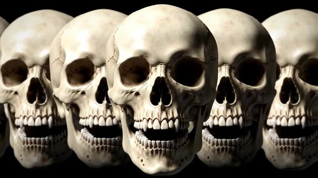 Creepy Skulls Anatomy, Death, and the Macabre in 3D
