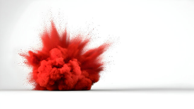 Red orange pink coral peach white abstract background. Noise grain mesh spray. Color gradient. Spot blot oval circle