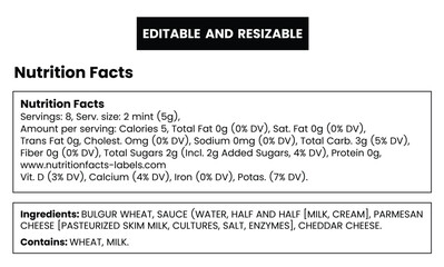 Nutrition label,nutrition facts,Supplement facts and vitamin facts template, nutrition facts template