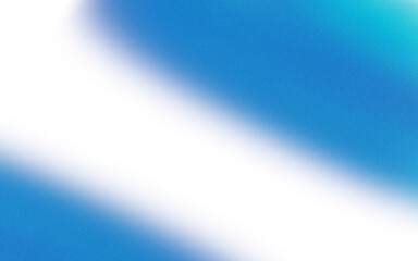 Abstract close-up of two overlapping, gradient-shaded, blue and purple liquid forms on a black background