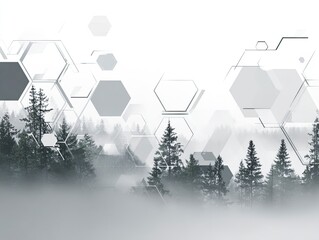 Biometric Forest Symbiosis of Nature and Technology