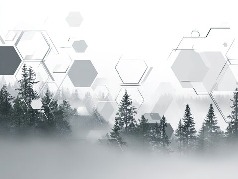 Biometric Forest Symbiosis of Nature and Technology