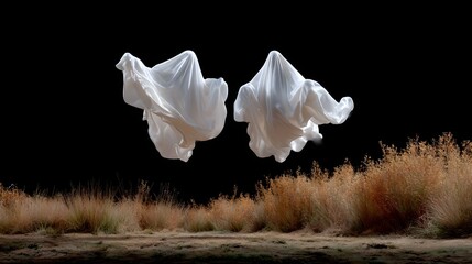 white feather on black