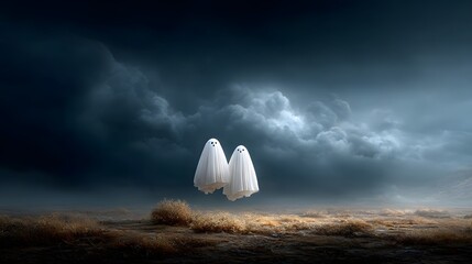 fantasy landscape with clouds