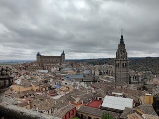 Obraz premium Monuments, attractions and museums of Toledo, Spain